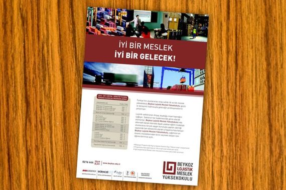 Beykoz Lojistik Meslek Yüksekokulu / Broşür