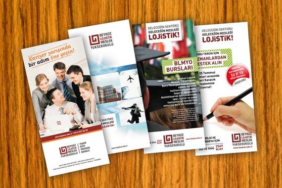 Beykoz Lojistik Meslek Yüksekokulu / Flyerlar