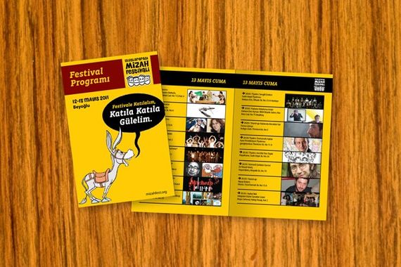 Uluslararası Mizah Festivali / broşür