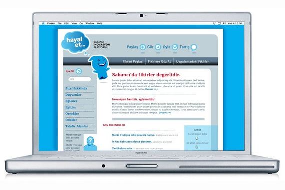 Sabanci Holding İnovasyon Projesi / İnovasyon Portalı